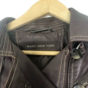 Marc Jacobs Brown Leather Jacket M